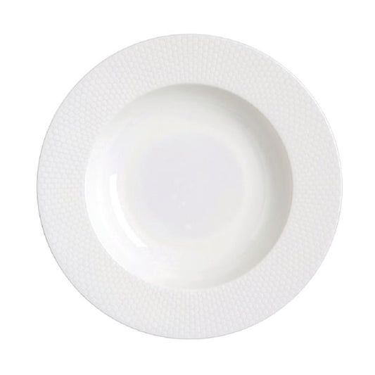 William Edwards Quanta Rim Bowls White 220mm (12 Pack) vv4461
