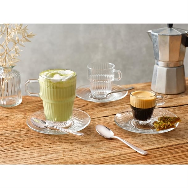 Bormioli Rocco Barshine Tea Saucers 140mm (12 Pack) vv4634