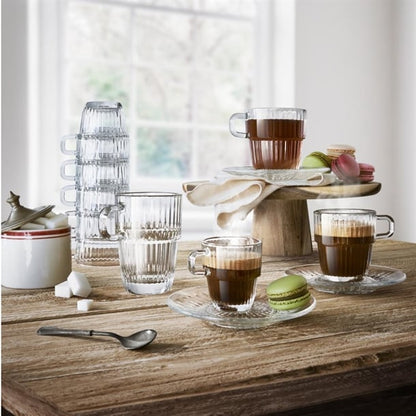 Bormioli Rocco Barshine Double Espresso Cups 185ml (12 Pack) vv4629