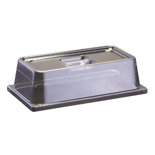 Steelite 1/3 GN Polycarbonate Platter Cover (3 Pack) vv467