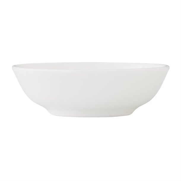 William Edwards Quill Coupe Butter Dishes 80mm (24 Pack) vv4933