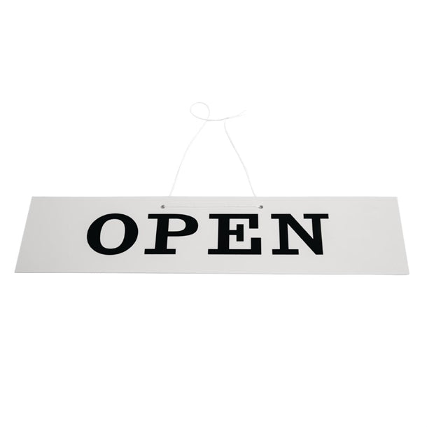 Reversible Hanging Open And Closed Sign w212