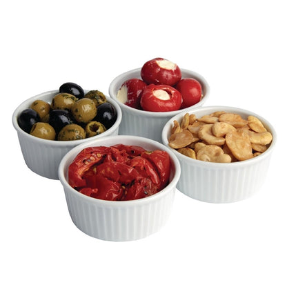 Olympia Whiteware Ramekins 80mm (12 Pack) w414