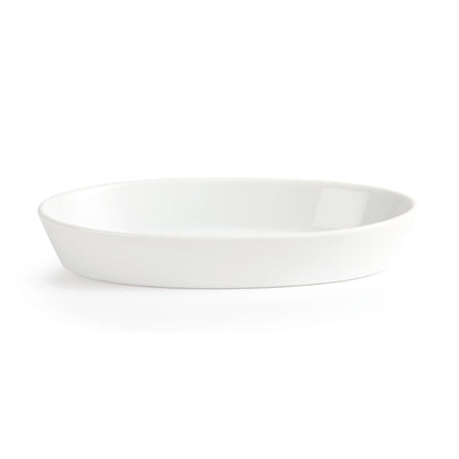 Olympia Whiteware Oval Sole Dishes 195x 110mm (6 Pack) w418