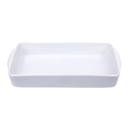Olympia Whiteware Rectangular Roasters 305x163mm (6 Pack) w419
