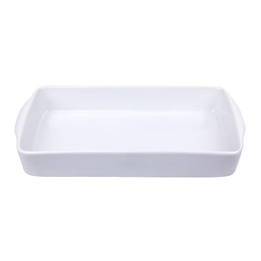 Olympia Whiteware Rectangular Roasters 305x163mm (6 Pack) w419