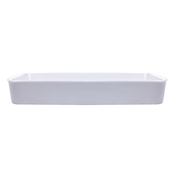 Olympia Whiteware Rectangular Roasters 305x163mm (6 Pack) w419