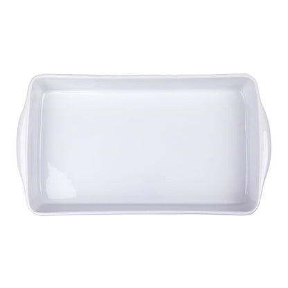 Olympia Whiteware Rectangular Roasters 305x163mm (6 Pack) w419