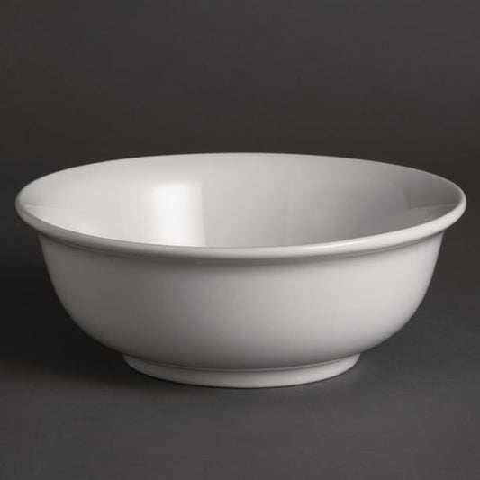 Olympia Whiteware Salad Bowls 200mm (6 Pack) w428