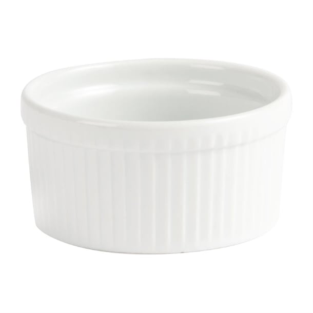Olympia Whiteware Souffle Dishes 105mm (6 Pack) w431