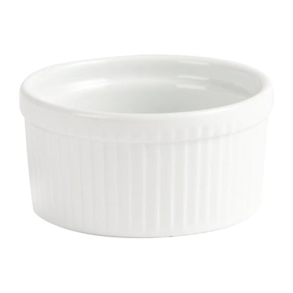 Olympia Whiteware Souffle Dishes 105mm (6 Pack) w431