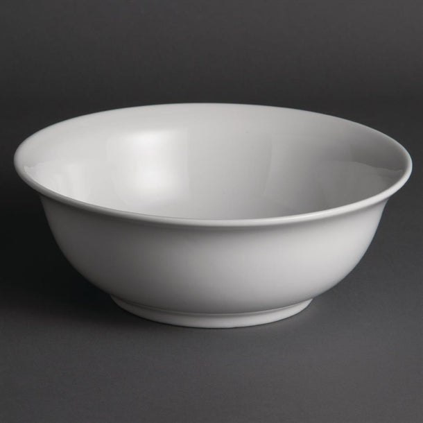 Olympia Whiteware Salad Bowls 235mm (6 Pack) w436