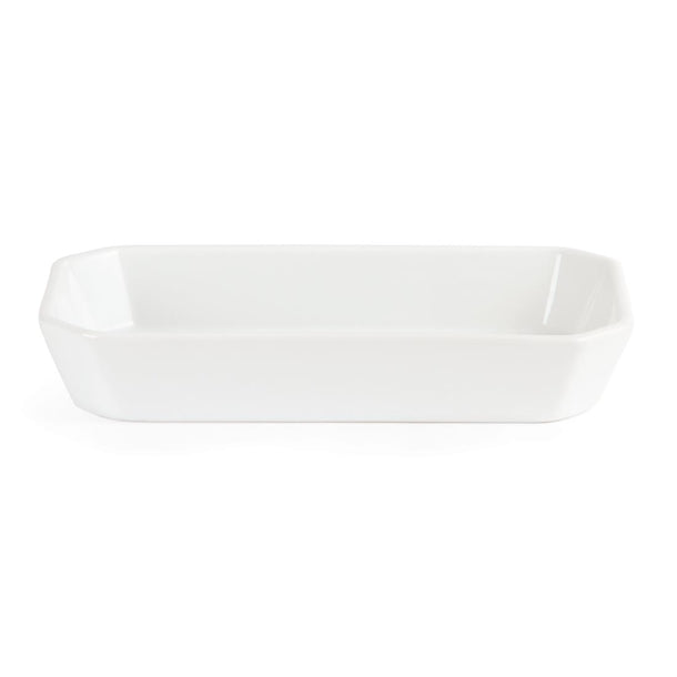 Olympia Whiteware Rectangular Hors d'Oeuvre Dishes 235x 122mm (6 Pack) w438
