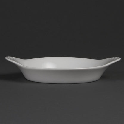 Olympia Whiteware Round Eared Dishes 192x 151mm (6 Pack) w444