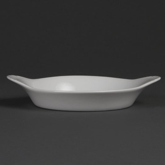 Olympia Whiteware Round Eared Dishes 192x 151mm (6 Pack) w444