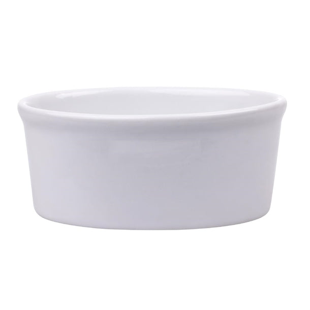 Olympia Whiteware Oval Ramekins 105mm (12 Pack) w445