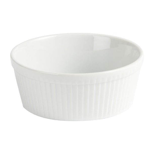 Olympia Whiteware Souffle Dishes 128mm (6 Pack) w446