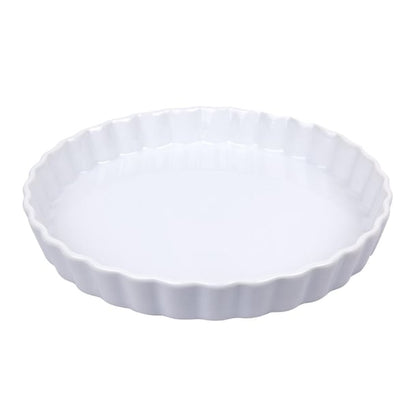 Olympia Whiteware Flan Dishes 265mm (6 Pack) w449