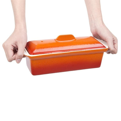 Vogue Pate Terrine Mould Orange 1.3Ltr w455