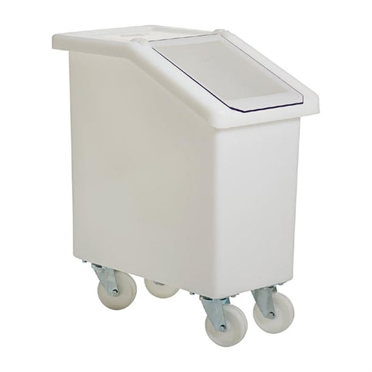 Mobile Ingredient Bin 65Ltr White w777