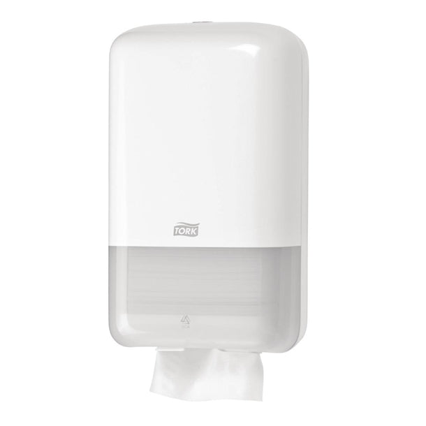 Tork Folded Toilet Paper Dispenser White T3 y037