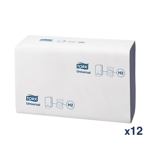 Tork Xpress Multifold Hand Towels Blue H2 (12 Pack) y038