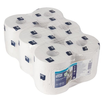 Tork Centrefeed Wiping Paper Plus White M2 (6 Pack) cl128