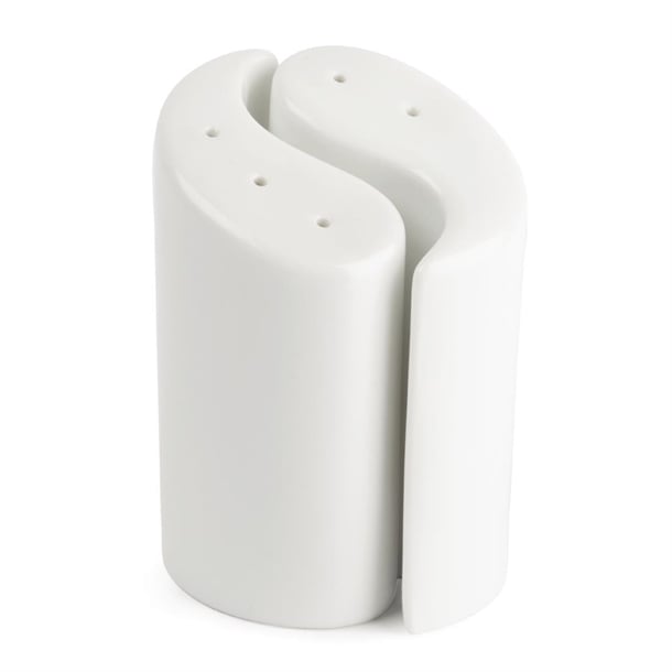 Olympia Whiteware Yin Yang Salt & Pepper Sets 95mm (12 Pack) y107