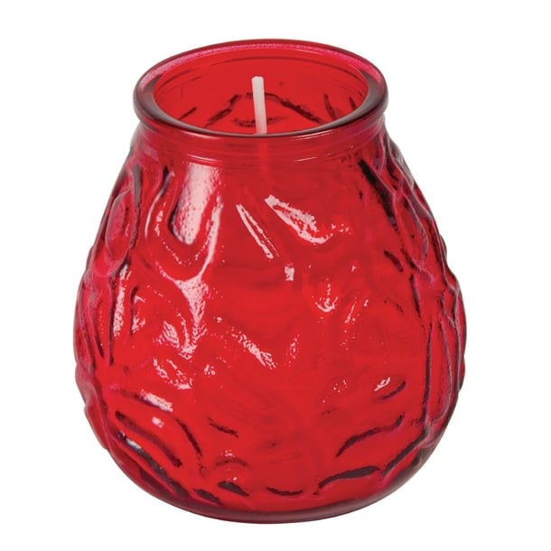 Red Lowboy Candles Bar Lights (12 Pack) y197