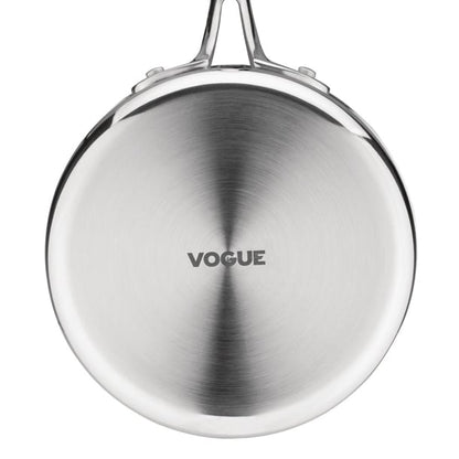 Vogue Stainless Steel and Aluminium Tri-Wall Saucepan 20cm y246