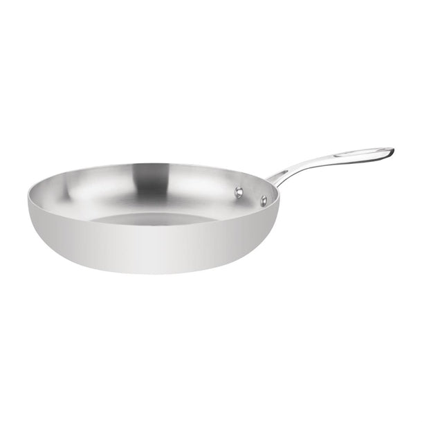 Vogue Stainless Steel and Aluminium Tri-Wall Frying Pan 28cm y321