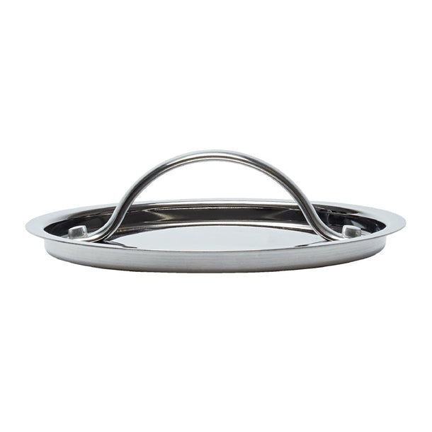Vogue Stainless Steel and Aluminium Tri-Wall Pan Lid 14cm y422