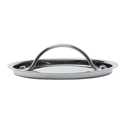 Vogue Stainless Steel and Aluminium Tri-Wall Pan Lid 14cm y422