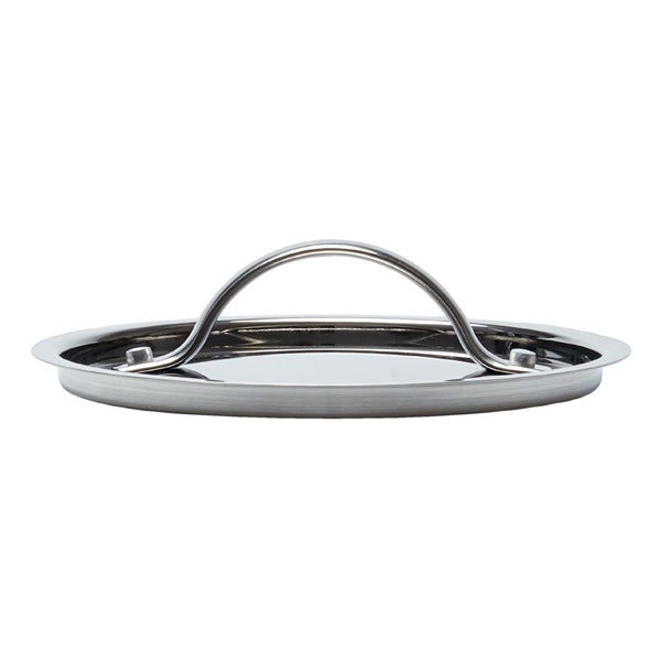 Vogue Stainless Steel and Aluminium Tri-Wall Pan Lid 16cm y423
