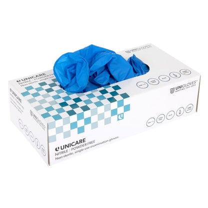 Powder-Free Nitrile Gloves Blue (100 Pack) p_y478