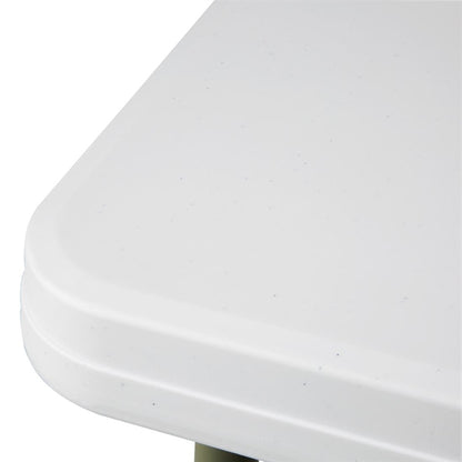 Bolero HDPE Square Folding Table 3ft White (Single) y807