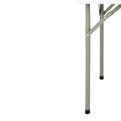 Bolero HDPE Square Folding Table 3ft White (Single) y807