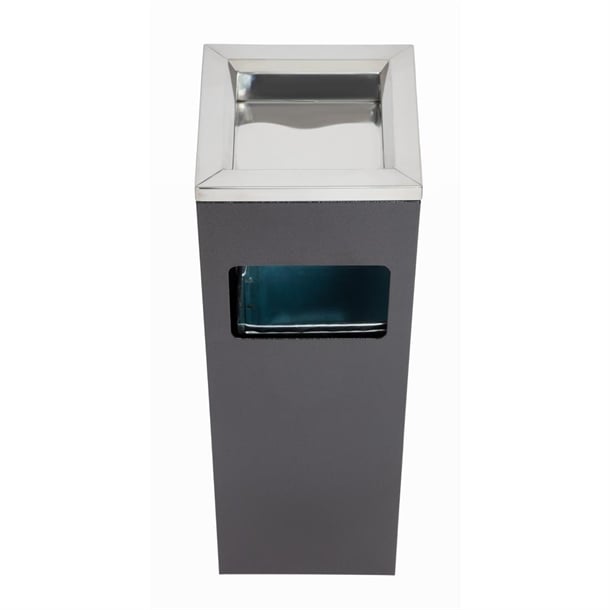 Bolero Square Cigarette Bin 10Ltr y812