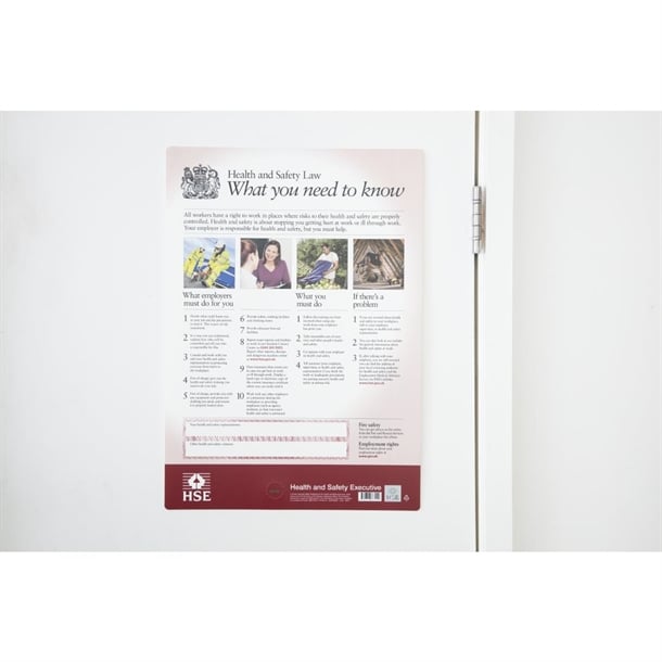 Health & Safety Law Poster A2 y925