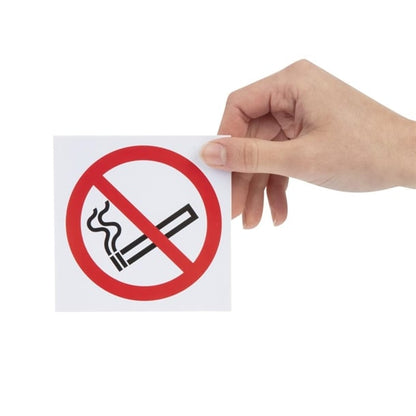 Vogue No Smoking Symbol Window Sign y937