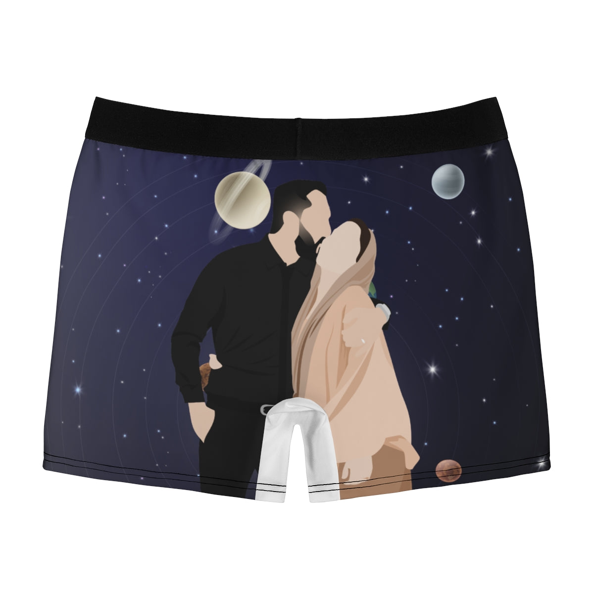 Personalized Faceless Illustration Multi Photo Design Boxer - USTAD HOME