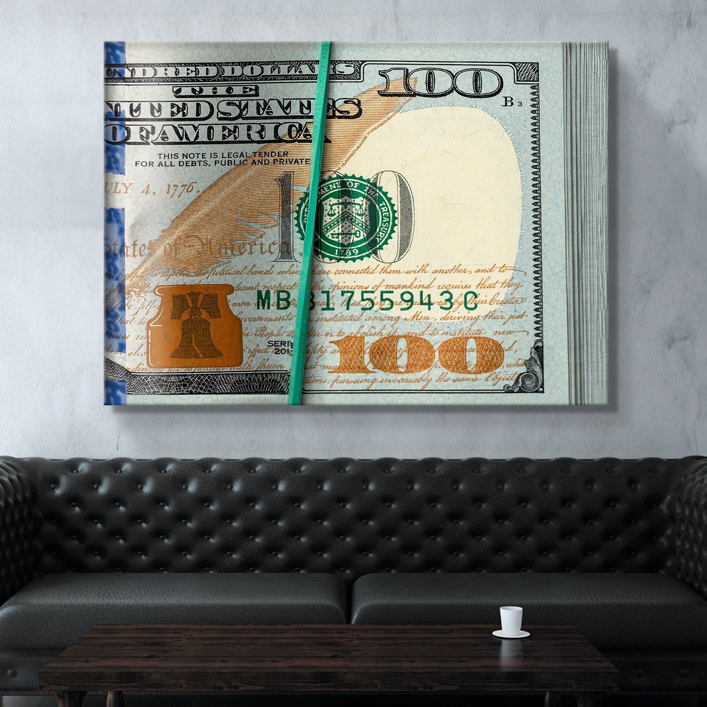 Awesome "Rubberband Racks" Dollar Canvas - USTAD HOME