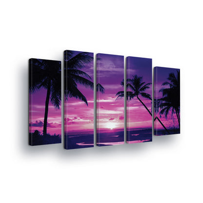 Tropical Canvas Photo Print