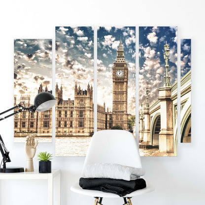 London Canvas Photo Print - USTAD HOME