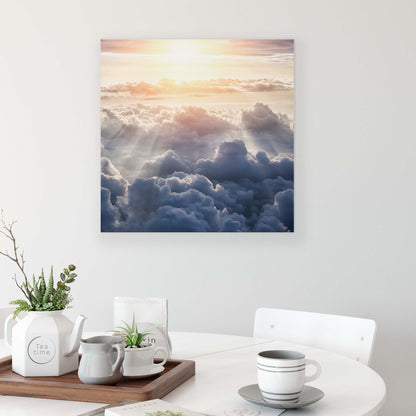 Sky & Clouds Canvas Photo Print - USTAD HOME