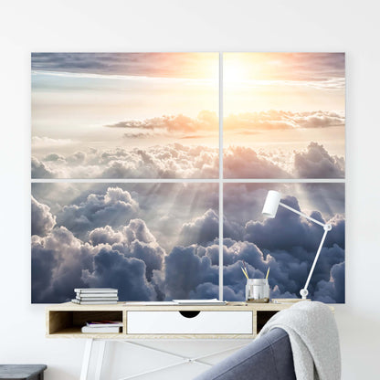 Sky & Clouds Canvas Photo Print - USTAD HOME