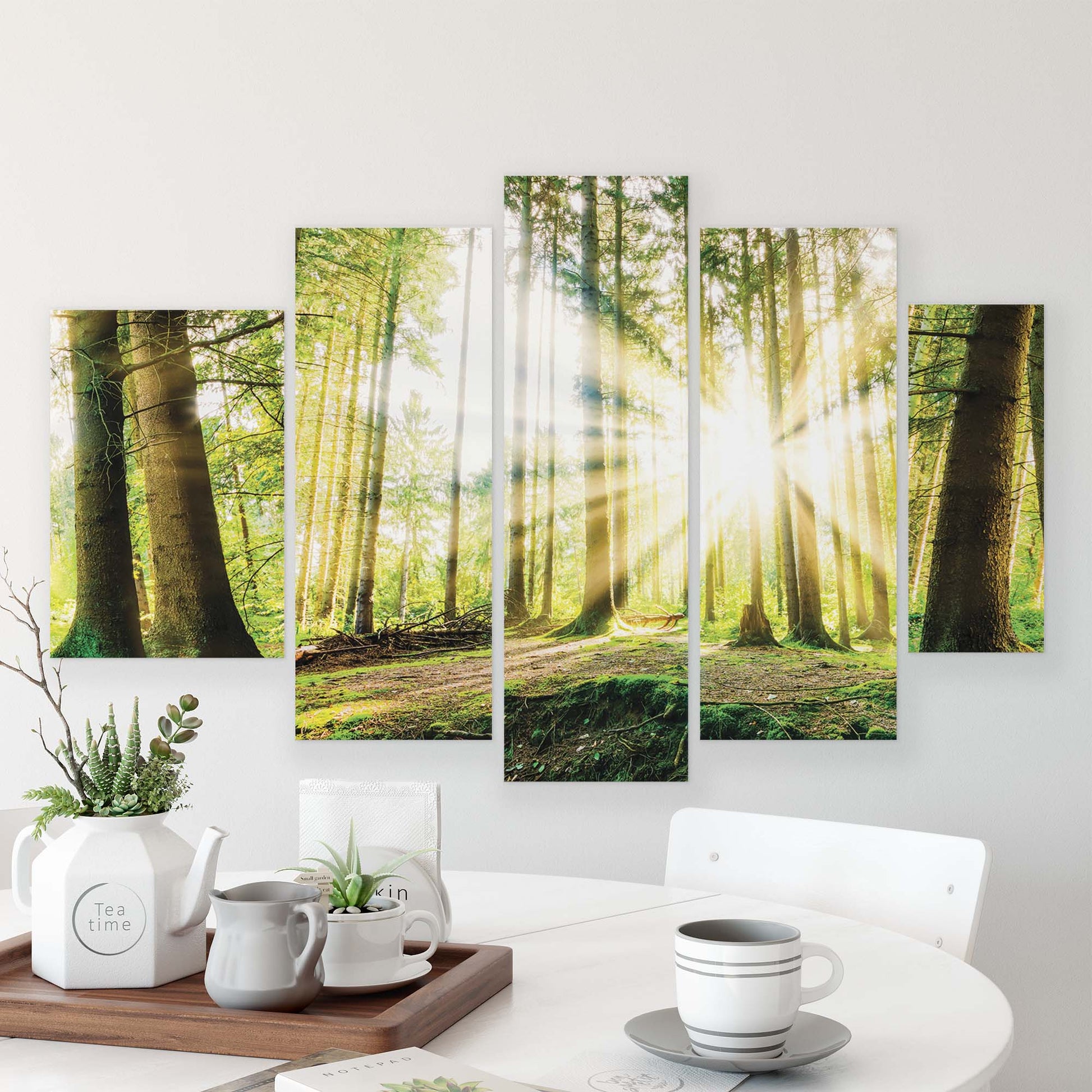 Forest & Trees Canvas Photo Print - USTAD HOME