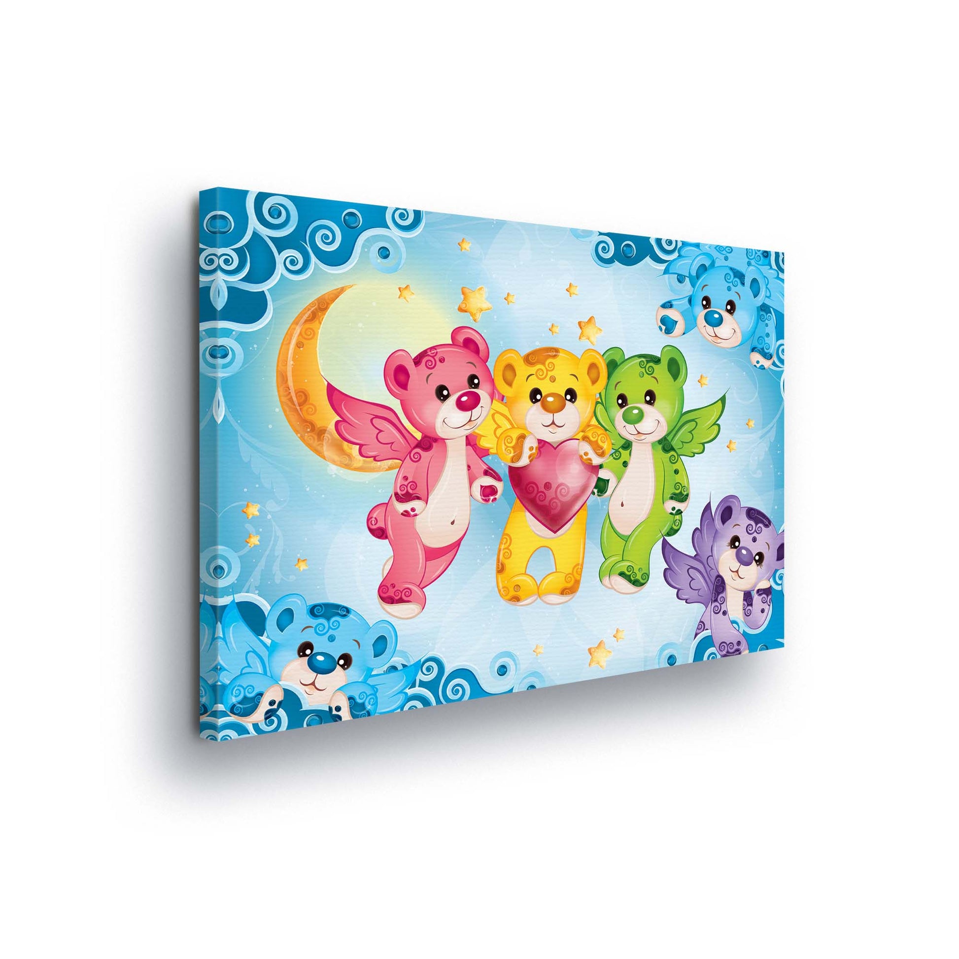 Care Bears Canvas Photo Print - USTAD HOME