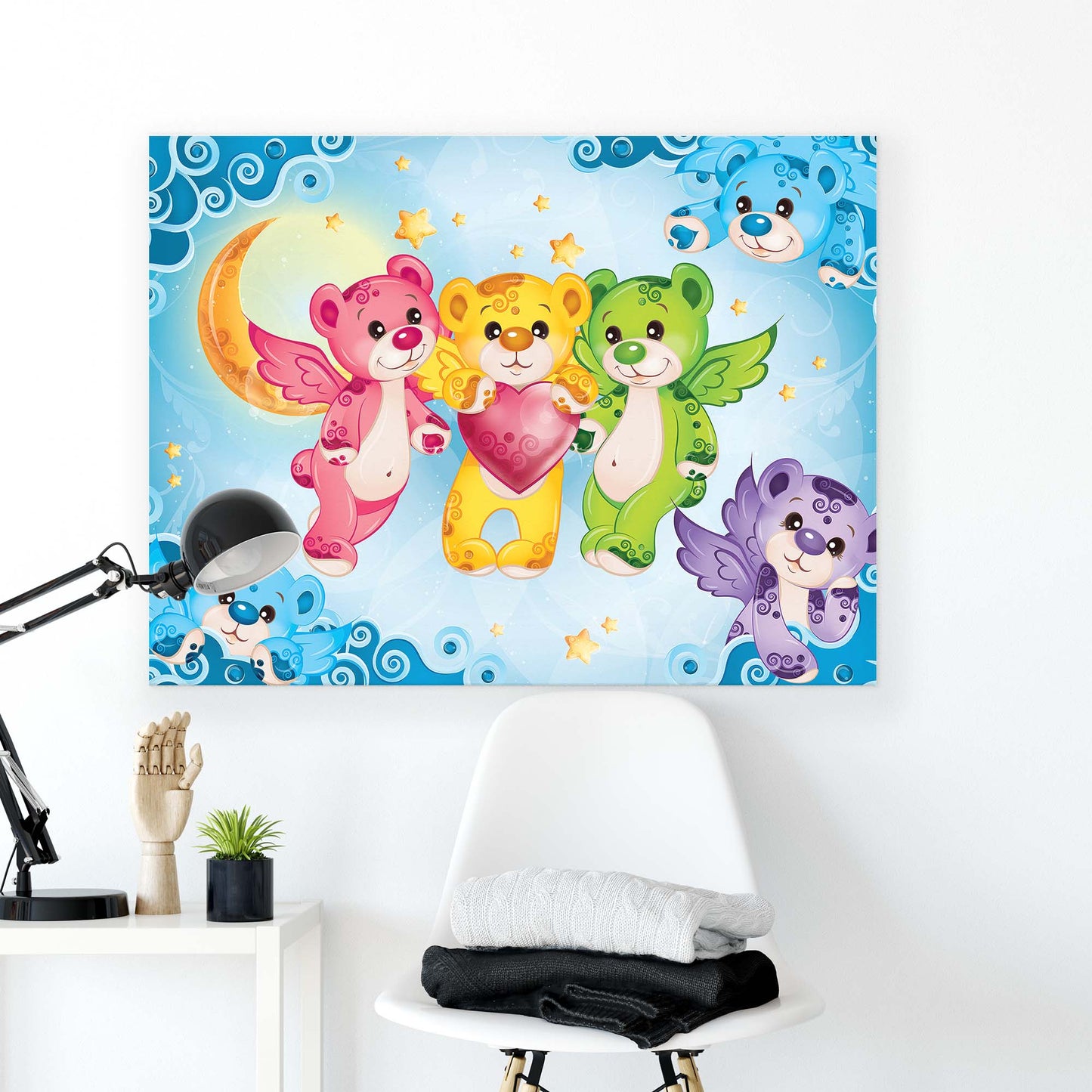 Care Bears Canvas Photo Print - USTAD HOME