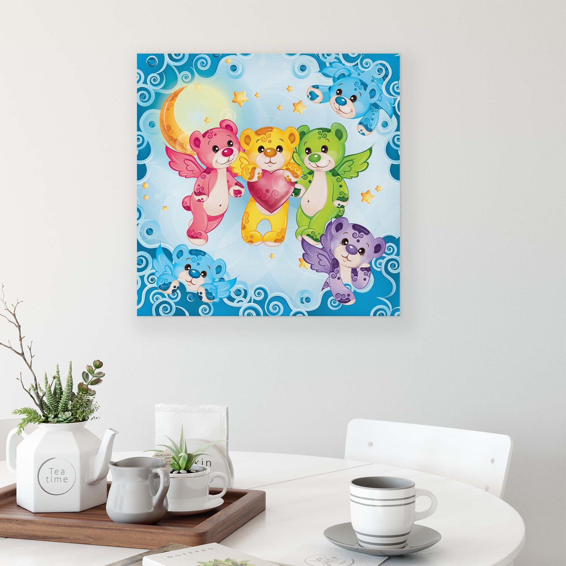 Care Bears Canvas Photo Print - USTAD HOME